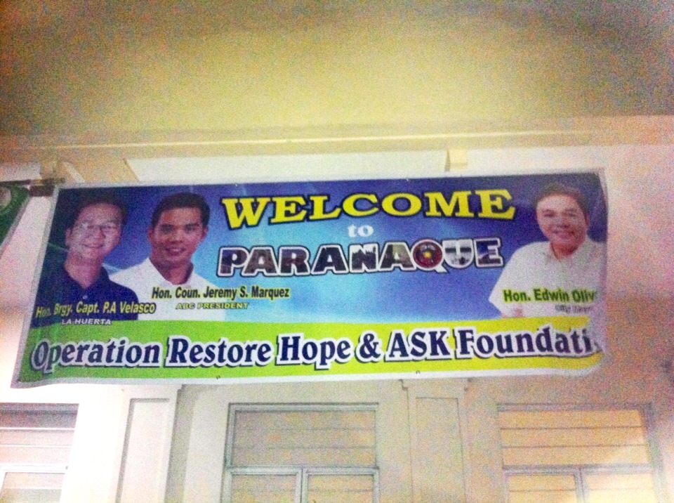 Parañaque - Operation Restore Hope e.V.
